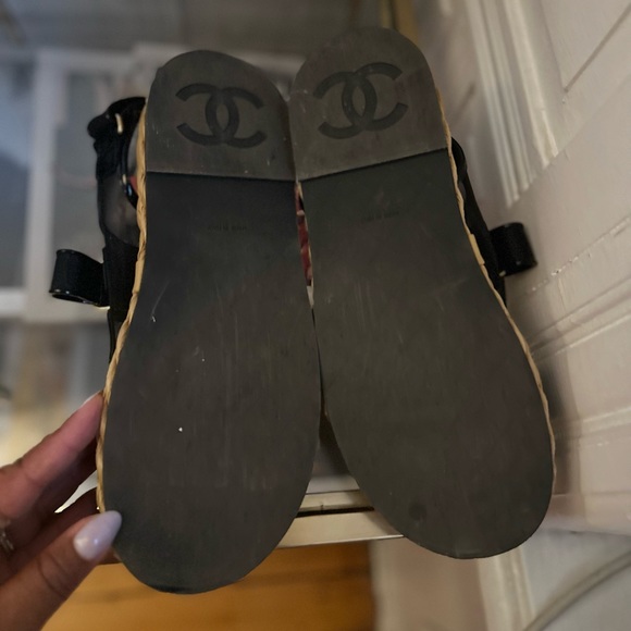 Raffia Chanel Dad Sandals - Picture 5 of 5
